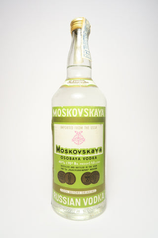 Moskovskaya Russian Vodka - 1970s (40%, 100cl)