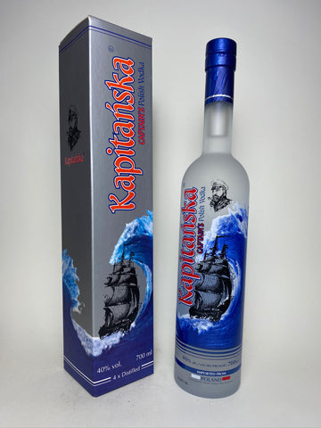 Polmos Kapitanska Captain's Polish Vodka - Dated 2006, (40%, 70cl)