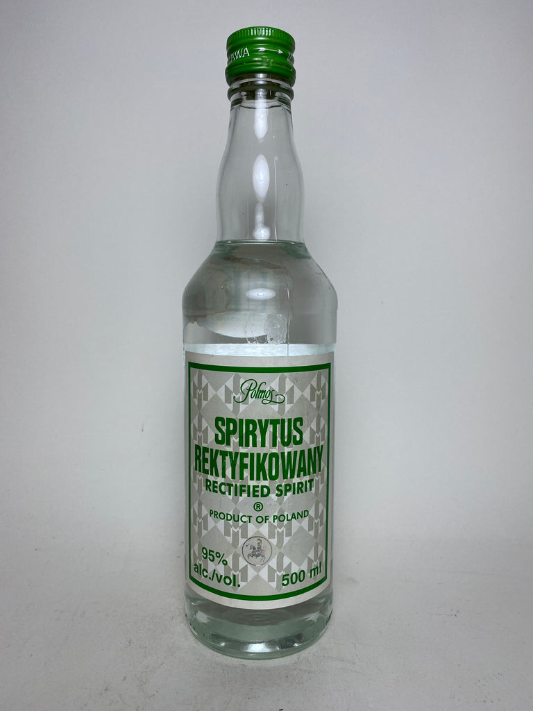 Polmos Spirytus Rektyfikowany Polish Rectified Spirit - Bottled 2011, (95%, 50cl)