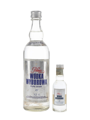 Polmos Wódka Wyborowa - 1970s (45%, 50cl)