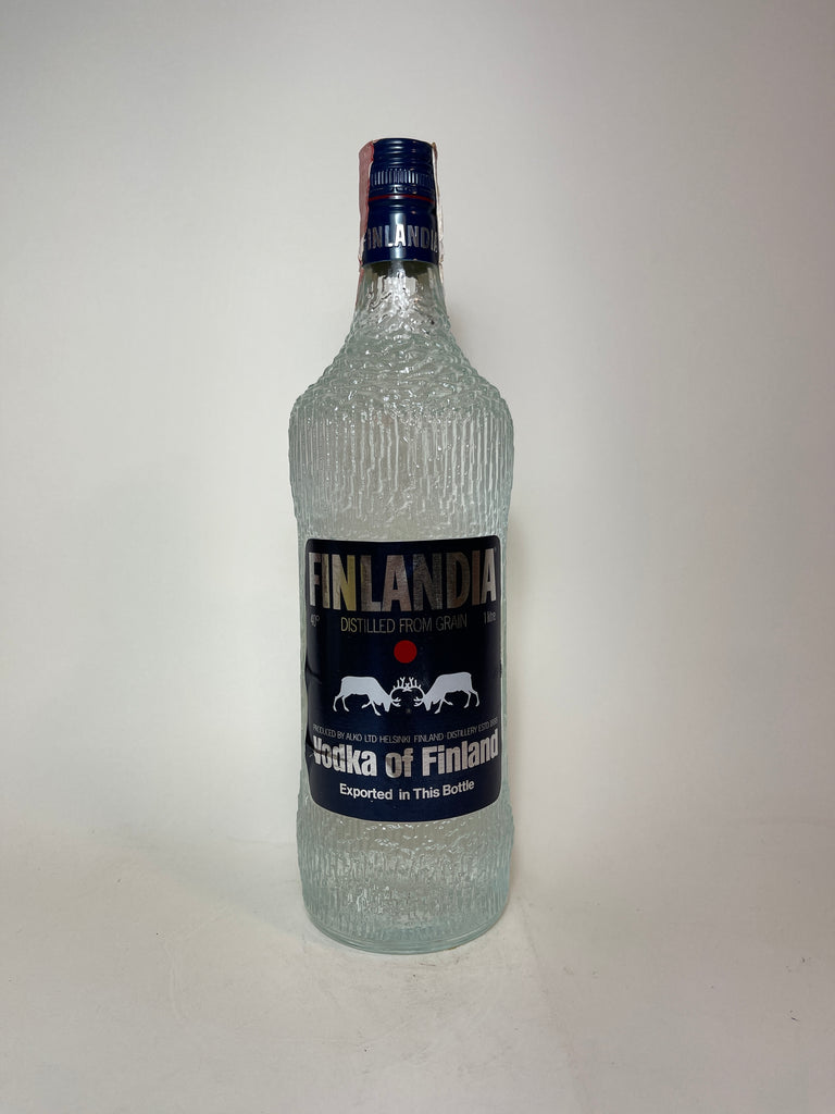 Finlandia Vodka - 1980s (40%, Old 100cl) Spirits – Company