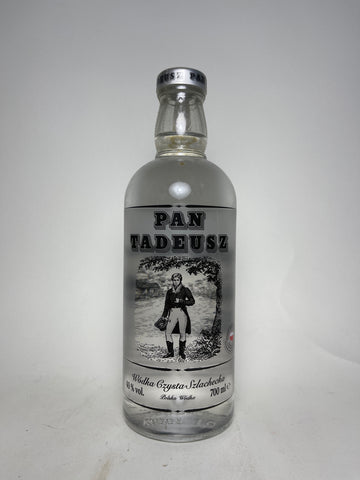 Pan Tadeusz Polish Vodka - 2013 (40%, 70cl)