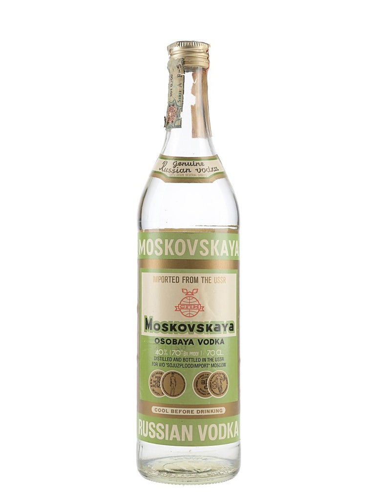 Moskovskaya Russian Vodka - 1970s (40%, 70cl)