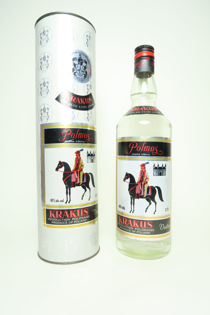 Polmos Krakus Polish Vodka - 1980s (40%, 75cl)
