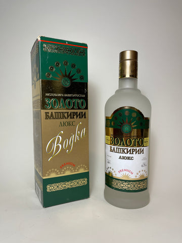 Republic of Bashkortostan Gold of Bashkiria Deluxe Russian Vodka - Dated 2011 (40%, 75cl)