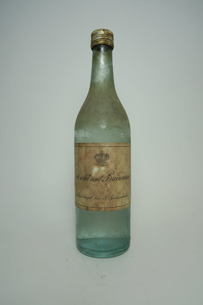 Wine & Spirits Center Limited Original Vintage Absolutely Pure Brandy (Vodka) - 1930s (ABV Not Stated, 50cl?)