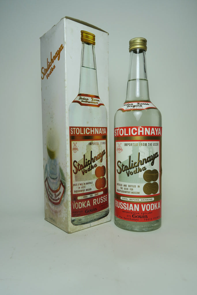 Stolichnaya Russian Vodka - 1970s (40%, 70cl)