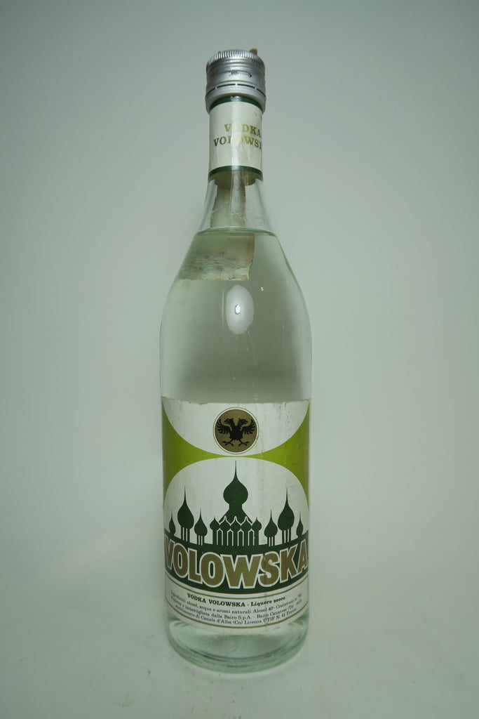 Bairo Volowska Vodka - 1970s (40%, 75cl)