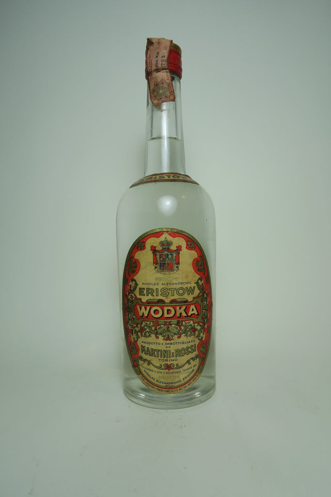 Martini & Rossi Eristow Vodka - 1960s (40%, 75cl)