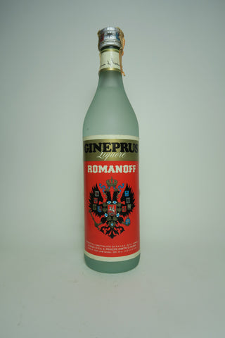 Principe Dimitri Romanoff Gineprus Liquore - 1970s (40%, 75cl)