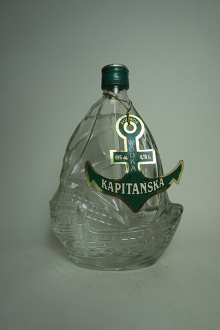 Polmos Kapitanska Vodka - 1980s, (40%, 75cl)
