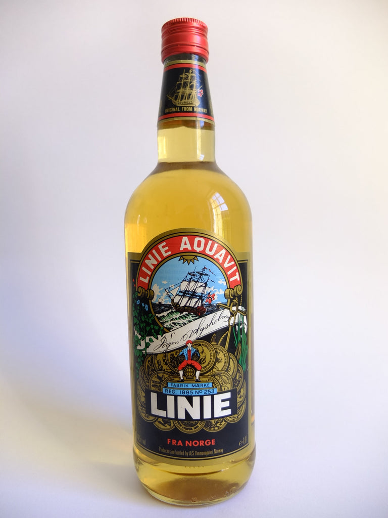 Linie Aquavit - Old (41.5%, 100cl) 1990s Spirits – Company