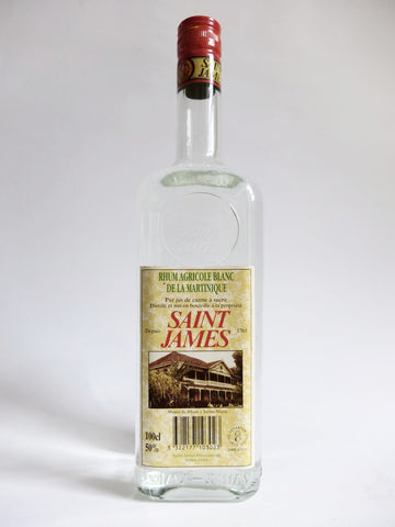 Saint James Rhum Agricole Blanc de la Martinique - 1980s (50%, 100cl)