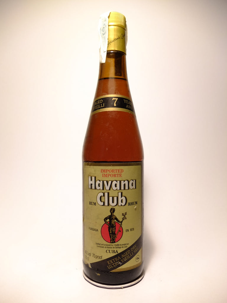 Havana Club Añejo 7 Años - 1980s (40%, 70cl)