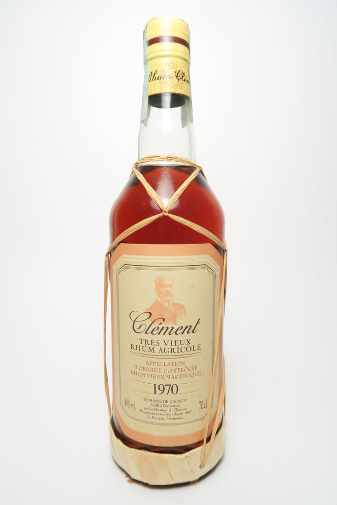 Clément Très Vieux 21YO Rhum Agricole - Distilled 1970 (44%, 70cl)	70cl