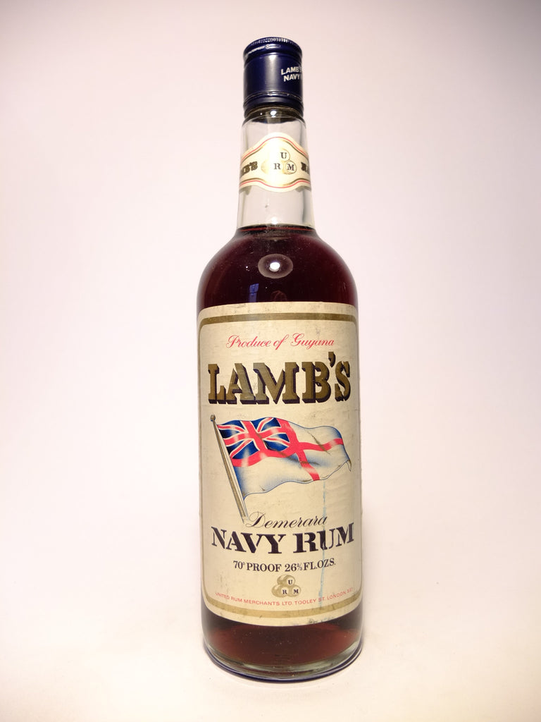 Lamb's Demerara Navy Rum - 1970s (40%, 75c)