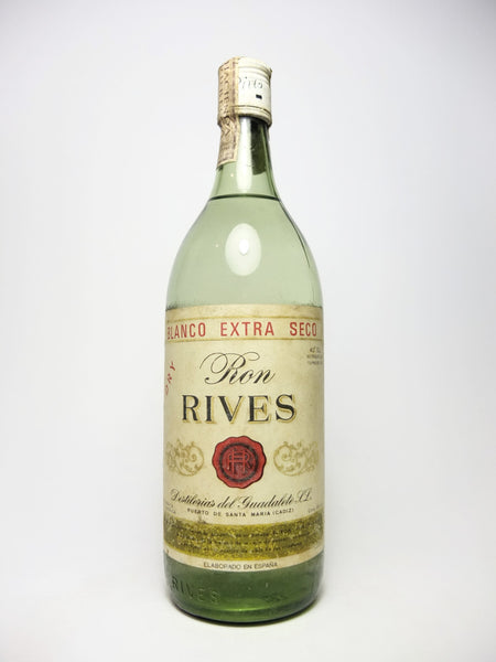 Destillerias Del Guadalete's Ron Rives Blanco Extra Seco - 1960s (40% ...