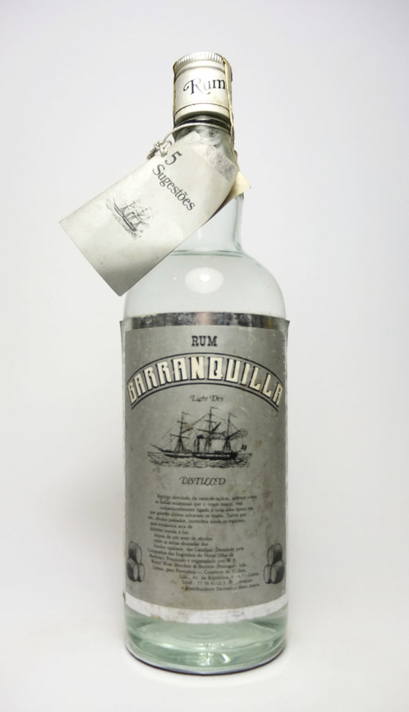 Barranquilla Light Dry Rum - 1970s (43%, 75cl)