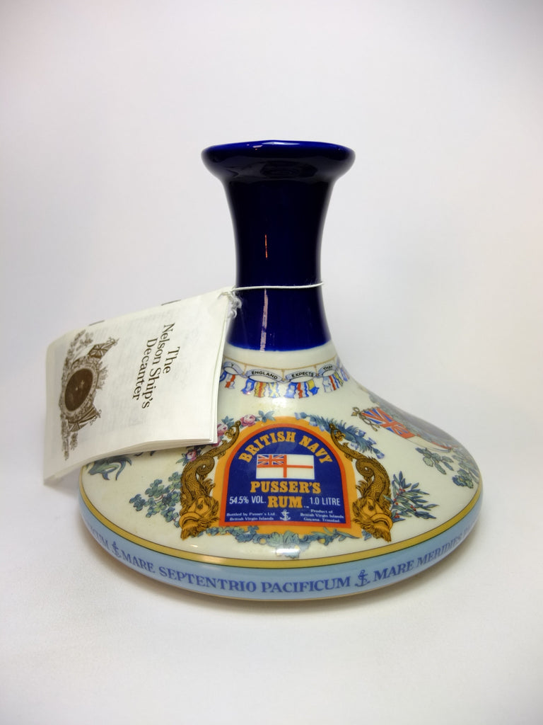 Pusser's British Navy Rum - 1980s (54.5%, 100cl)