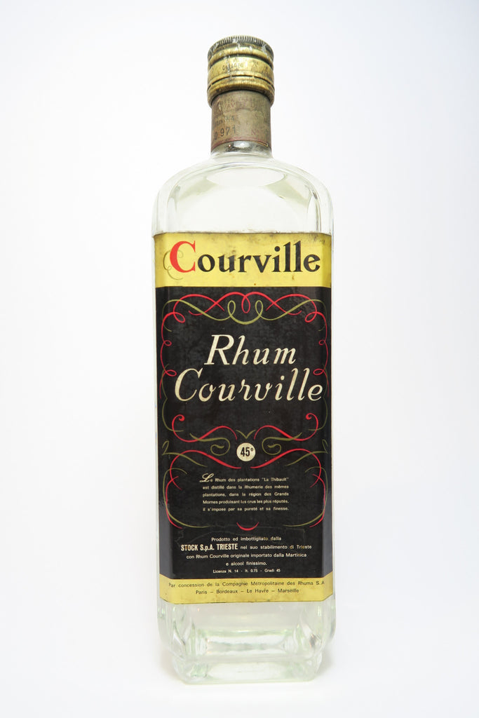 Stock's Courville Martinique Rhum - 1970s (45%, 75cl)