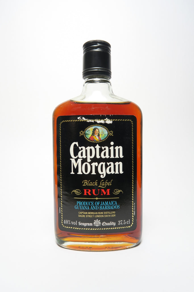 Captain Morgan Dark Rum - 1980s (40%, 37.5cl) – Old Spirits Company