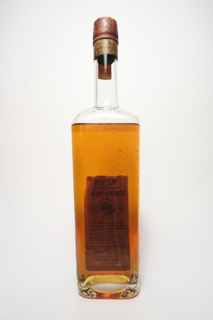 Saint-James Rhum des Plantations - 1930s (47%, 100cl)