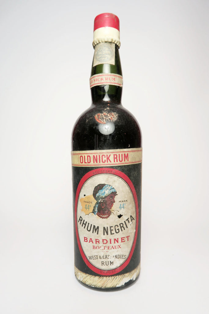 Bardinet Old Nick Rum	- 1940s (44%, 50cl)