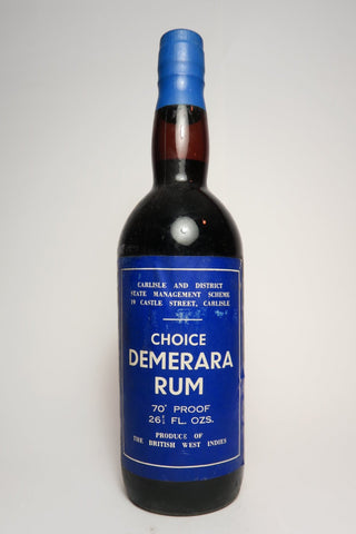 Choice Demerara Rum - 1960s (40%, 75cl)
