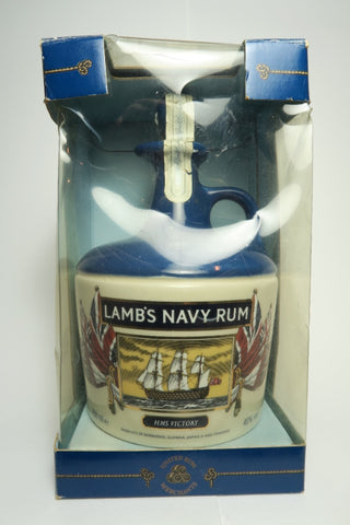 Lamb's Navy Rum  - HMS Victory Flagon - 1980s (40%, 75cl)