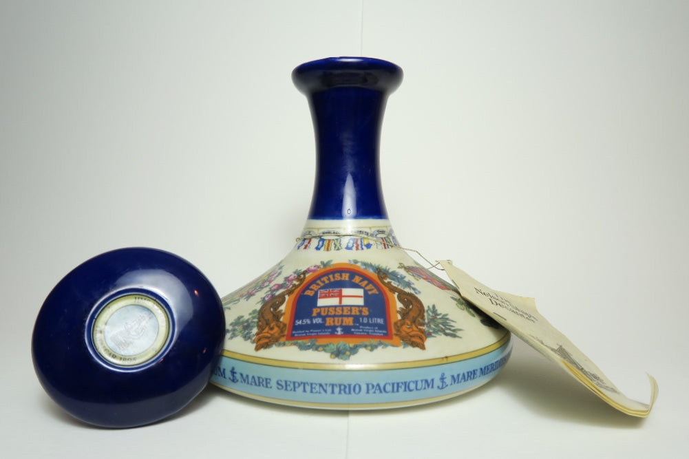 Pusser's British Navy Rum - 1980s (54.5%, 100cl)