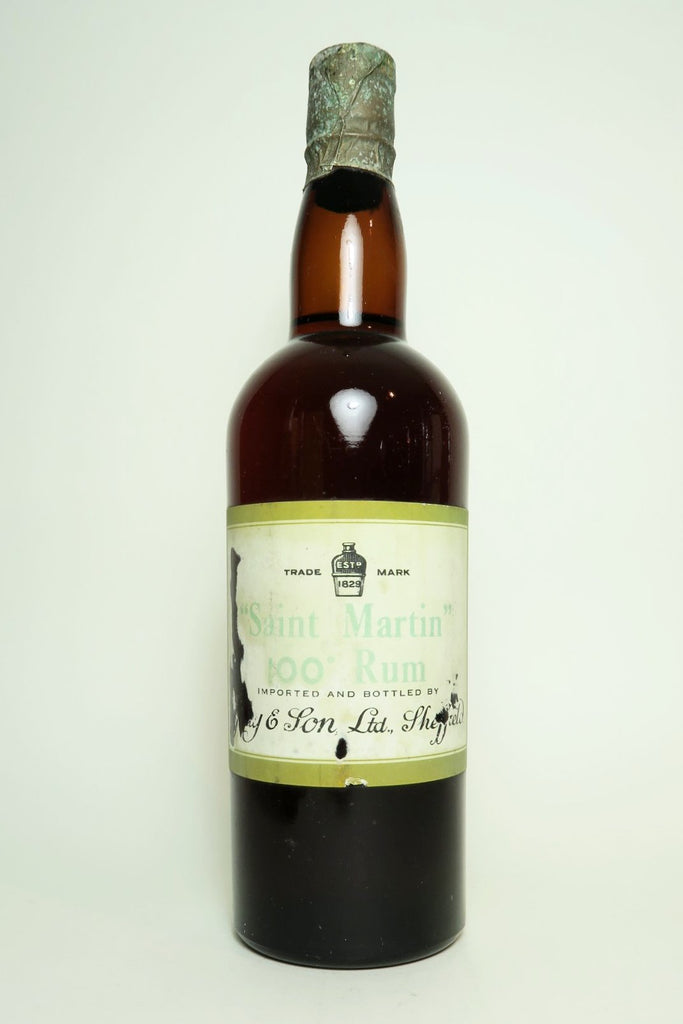 Saint Martin Jamaican Rum bottled by Hay & Son, Sheffield - 1950s (50%, 75cl)