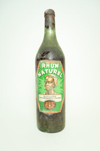 Distillerie des Entrepots Reunis Rhum Naturel - 1940s (presumably 40%, 75cl)