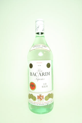 Bacardi Carta Blanca - 1980s (40%, 100cl)