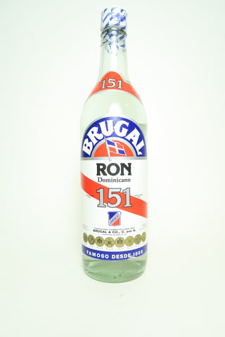 Brugal 151 White Dominican Rum - 1980s (75.5%, 70cl)