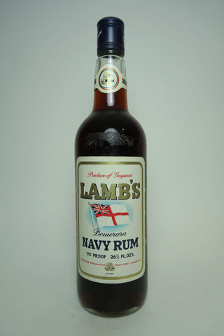 Lamb's Demerara Navy Rum - 1970s (40%, 75cl)