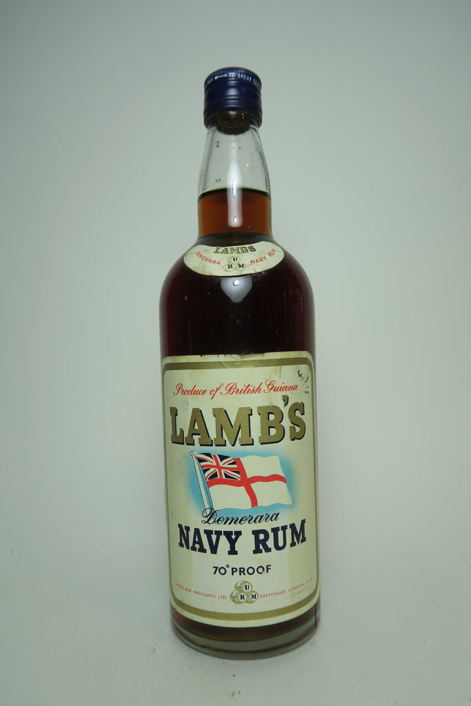 Lamb's Demerara Navy Rum - 1960s (40%, 75cl)
