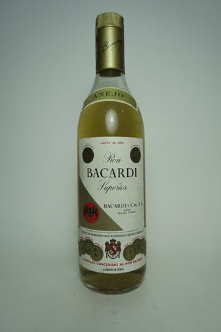 Bacardi Carta de Oro - 1970s (40%, 75cl)