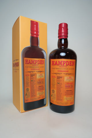 Hampden 8YO Overproof Pure Single Jamaican Rum - Released 2019 (60%, 70cl)