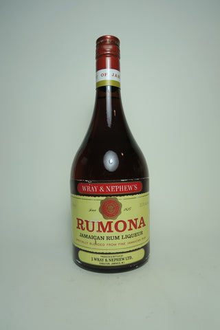 Wray & Nephew's Rumona Jamaican Rum Liqueur - 1970s (31.3%, 75cl)