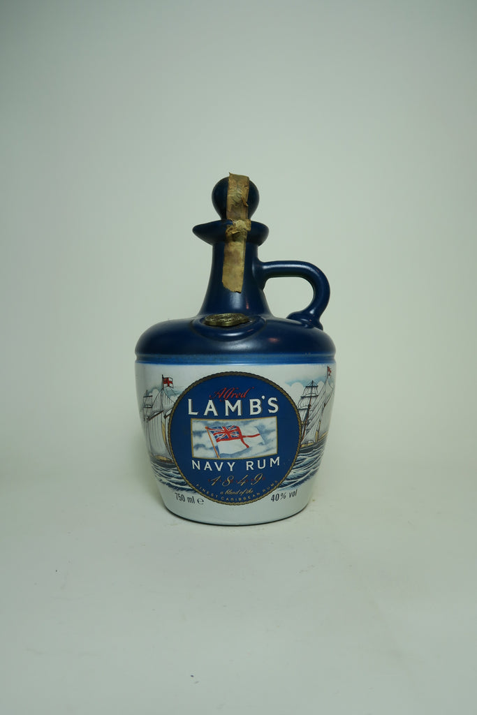 Alfred Lamb's Navy Rum Flagon - 1980s (40%, 75cl)