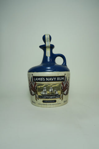 Lamb's Navy Rum - HMS Warrior Flagon -	1980s (40%, 75cl)