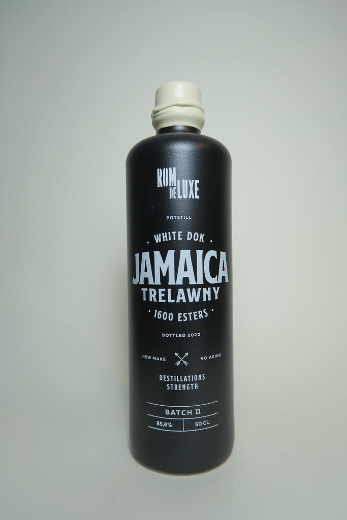 Rom de Luxe Jamaican White DOK Potstill Rum, Batch II - Released 2020 (85.6%, 50cl)