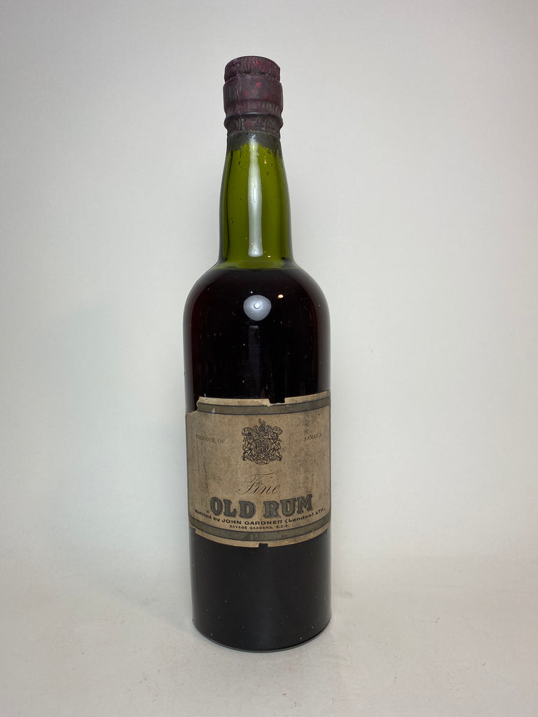 John Gardner Fine Old Jamaican Rum - 1930s (ABV Not Stated, 75cl)