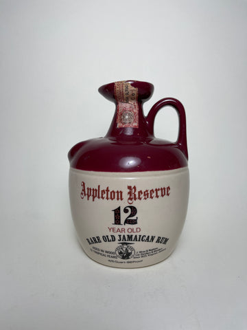 J. Wray & Nephew Appleton Reserve 12YO Rare Old Jamaican Rum - 1970s (43%, 75cl)