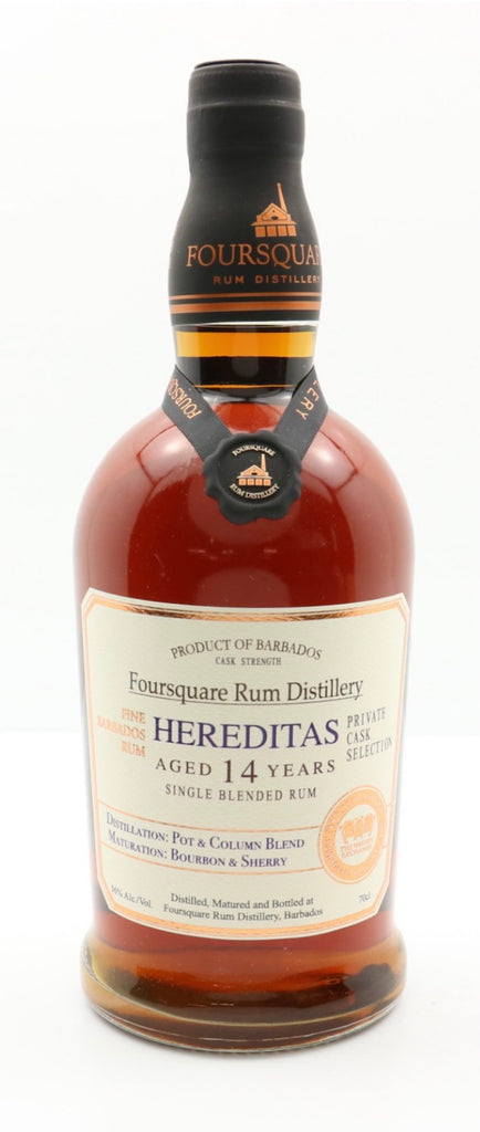 Foursquare Hereditas Private Cask Selection 14YO Fine Barbados Single Blended Rum - Distilled 2006 / Released 2020 (56%, 70cl)