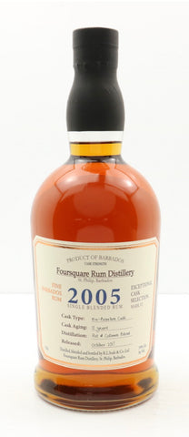 Foursquare Exceptional Cask Selection Mark VI 12YO Fine Barbados Single Blended Rum - Distilled 2005 / Released 2017 (59%, 70cl)