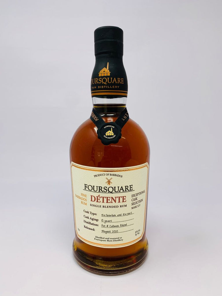 Foursquare Détente Exceptional Cask Selection Mark XIV 10YO Fine Barbados Single Blended Rum - Distilled 2010 / Released 2020 (51%, 70cl)