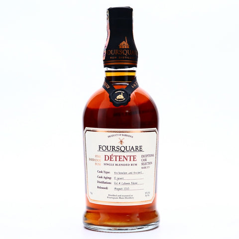Foursquare Détente Exceptional Cask Selection Mark XIV 10YO Fine Barbados Single Blended Rum - Distilled 2010 / Released 2020 (51%, 70cl)