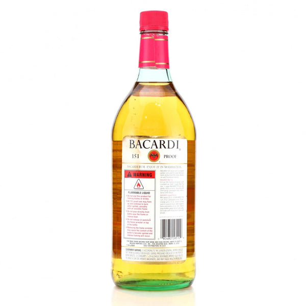 Bacardi 151 Ron Superior Puerto Rican Rum - 1980s (75.5%, 114cl) – Old ...