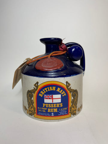 Pusser's British Navy Rum - c. 1979  (54.5%, 100cl)